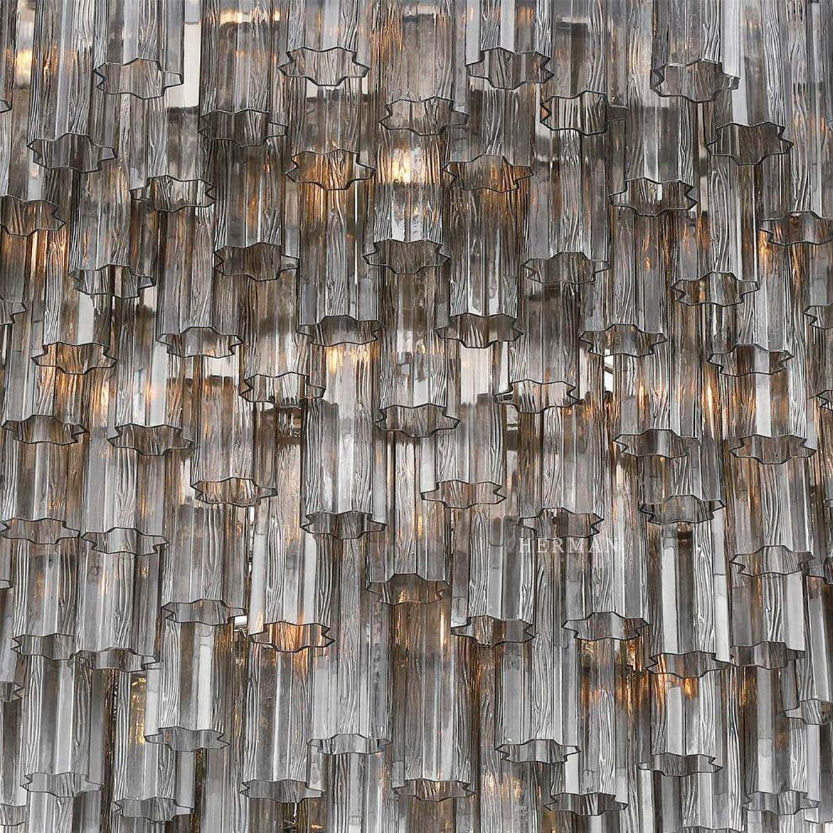 Murano Glass 40 Light Chandelier 62" W