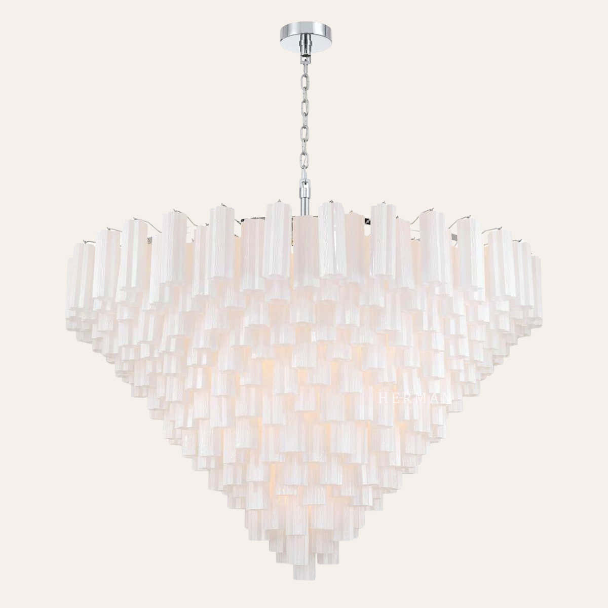 Murano Glass 40 Light Chandelier 62" W