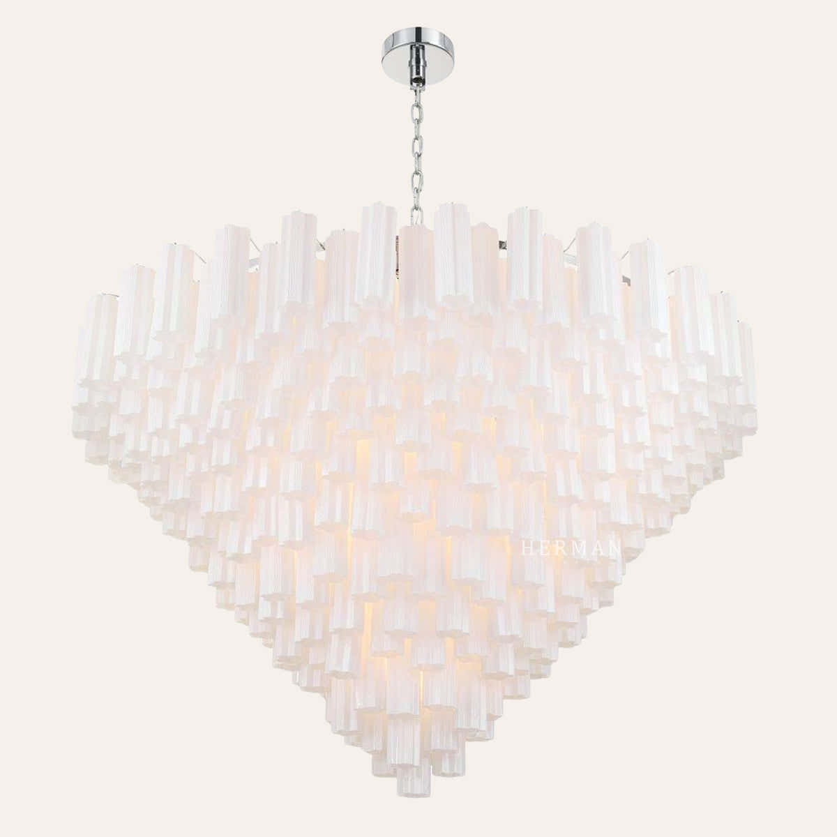 Murano Glass 40 Light Chandelier 62" W
