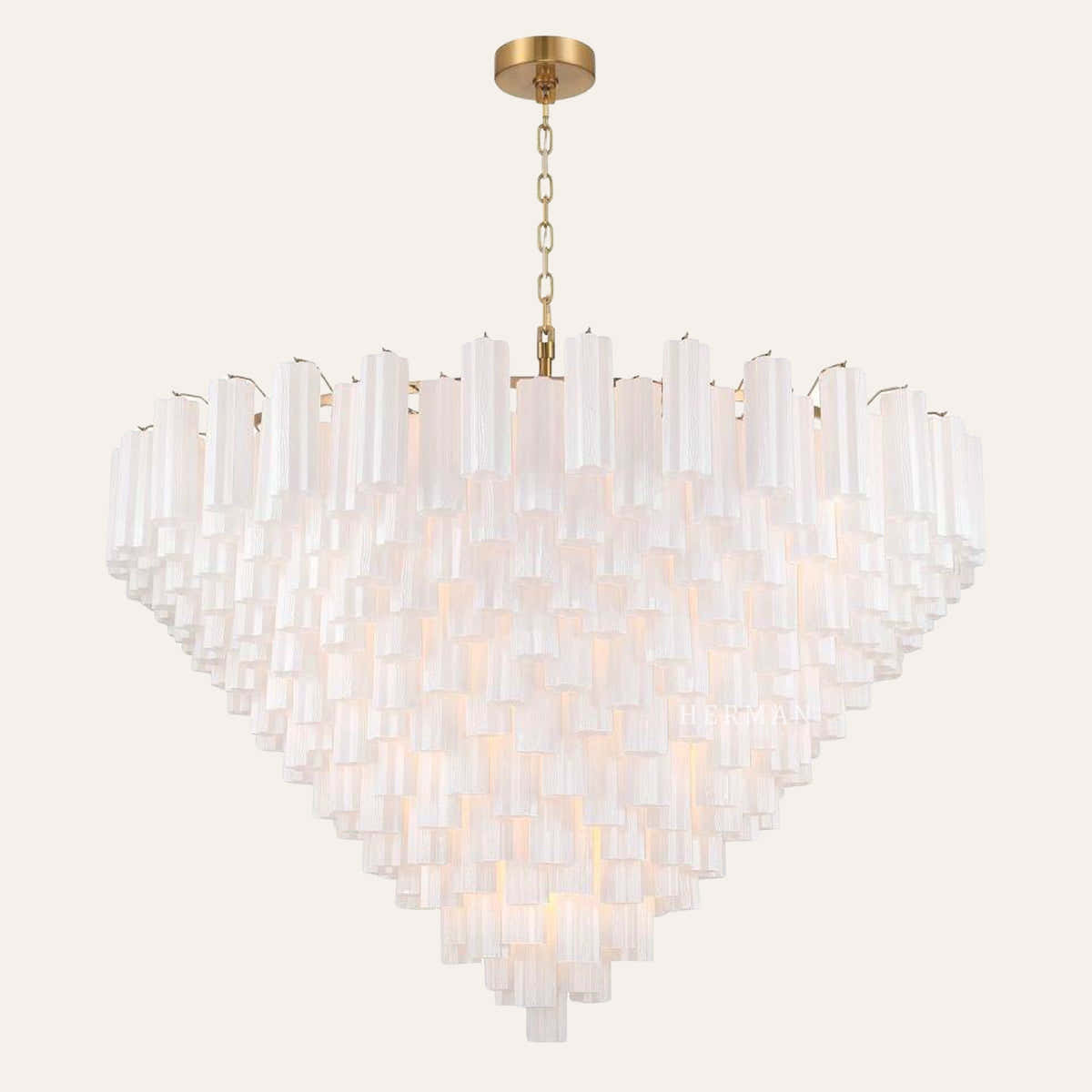 Murano Glass 40 Light Chandelier 62" W