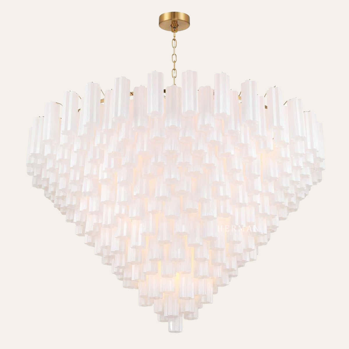 Murano Glass 40 Light Chandelier 62" W