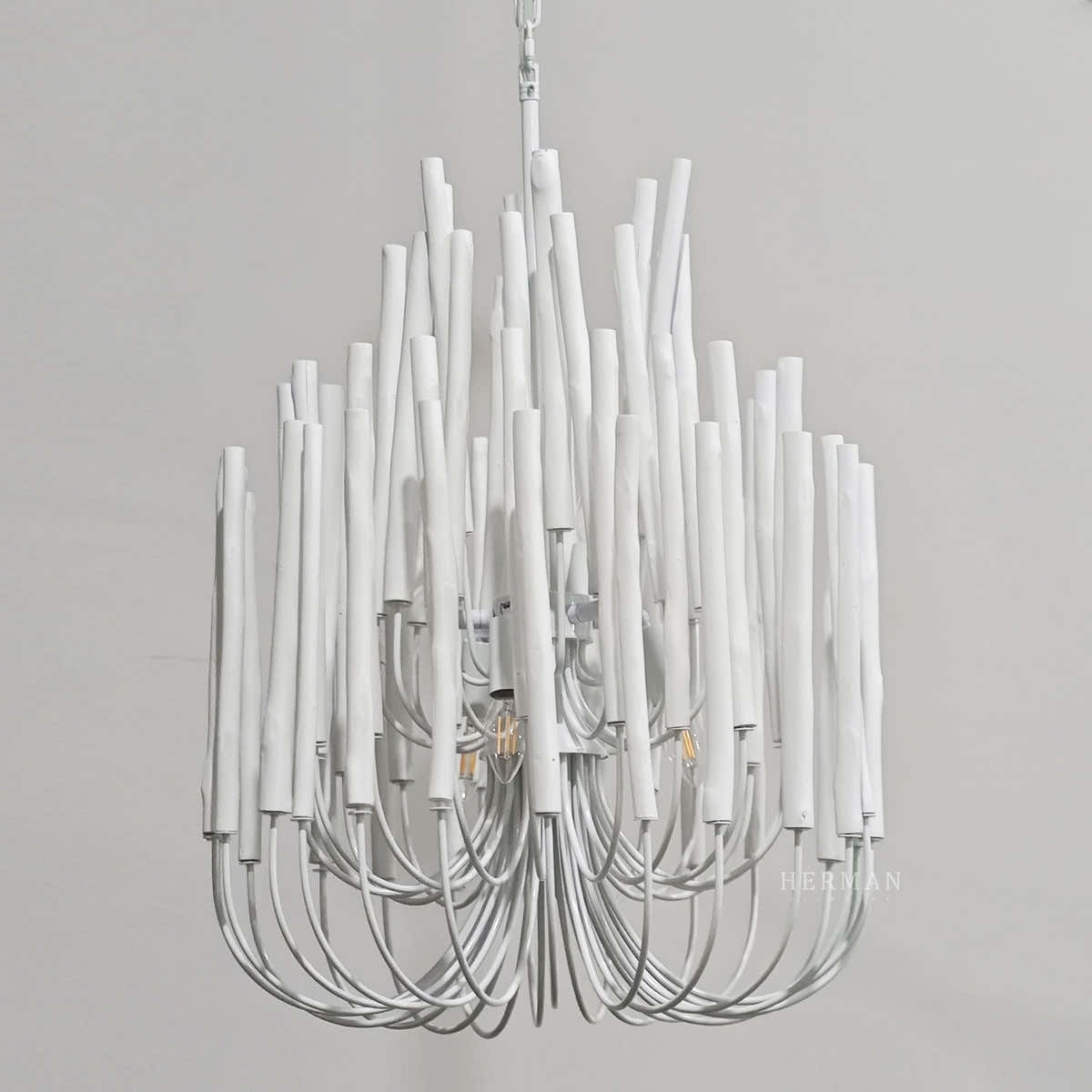 Tilda Alabaster Chandelier  21" 36"