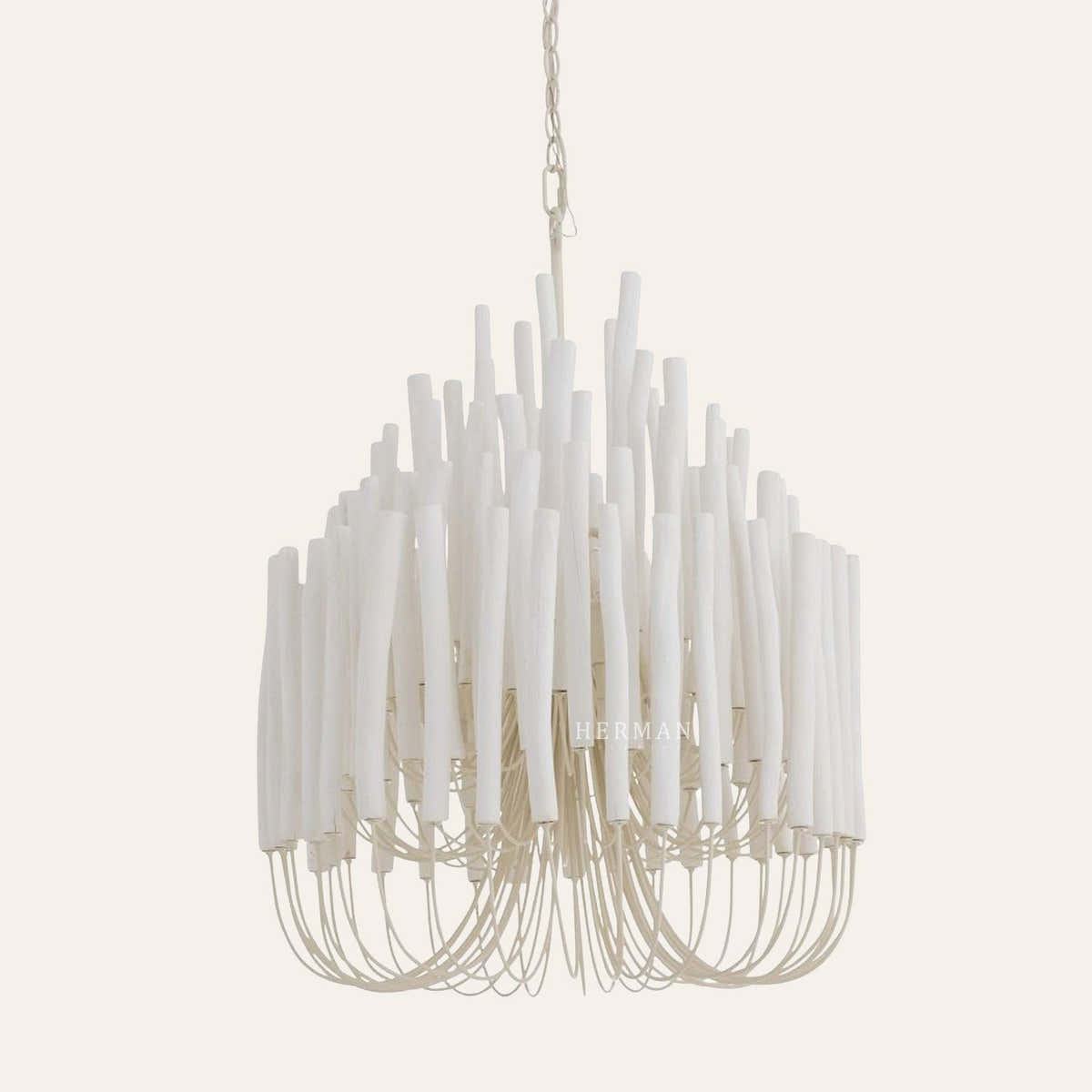Tilda Alabaster Chandelier  21" 36"