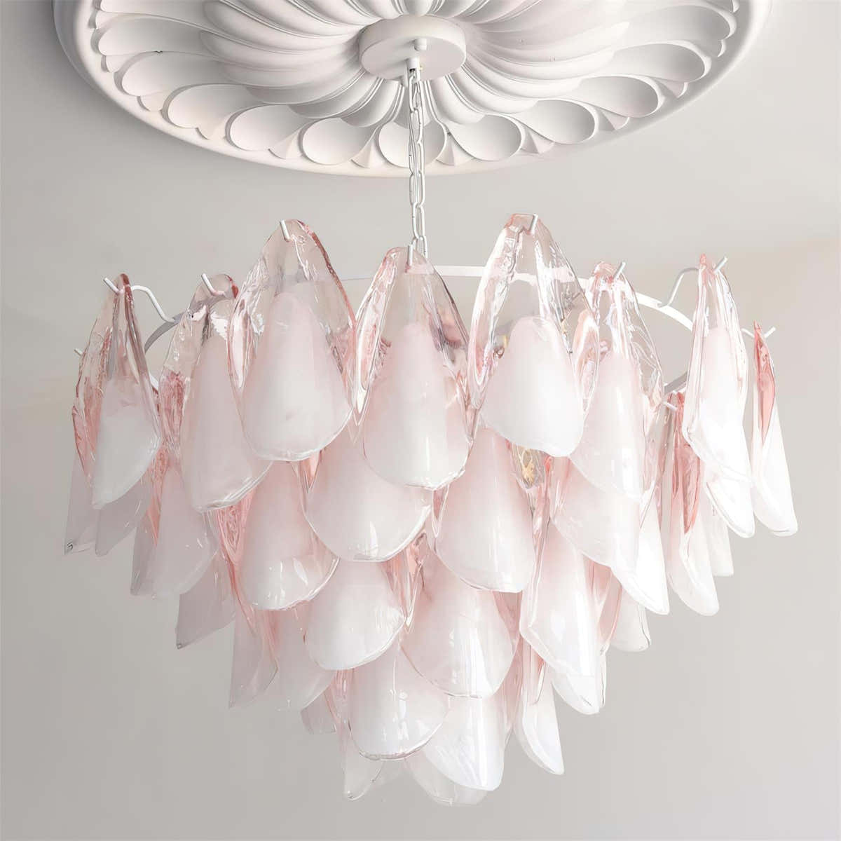 Caia Murano Glass Chandelier for Living Room