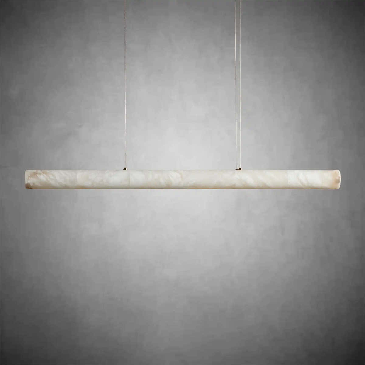Halima Linear Alabaster LED Chandelier – 54" 64" & 74" Options