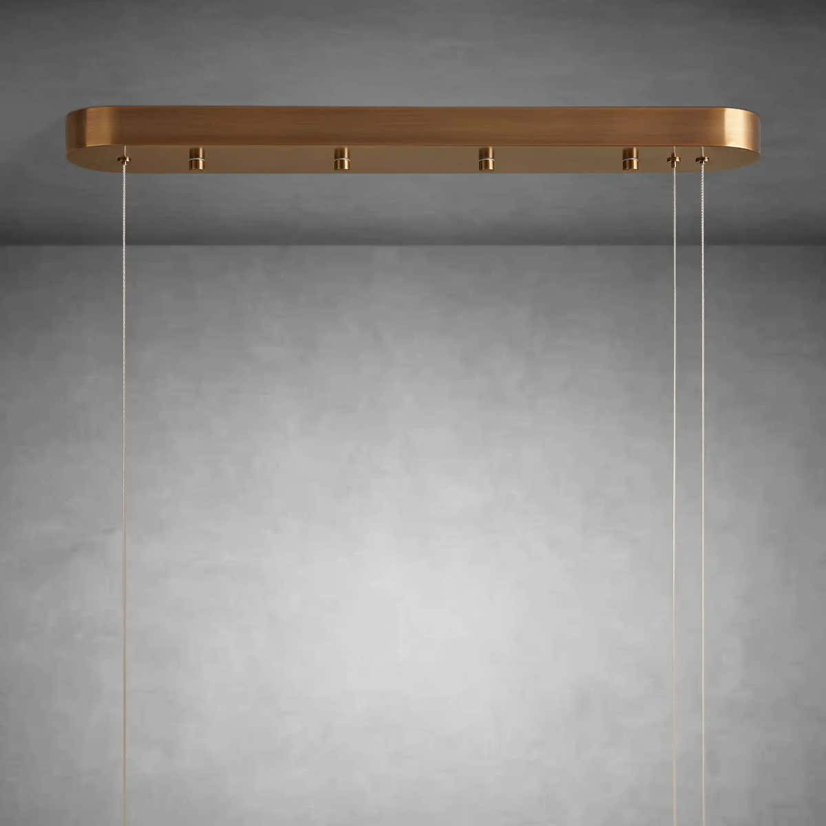 Halima Linear Alabaster LED Chandelier – 54" 64" & 74" Options