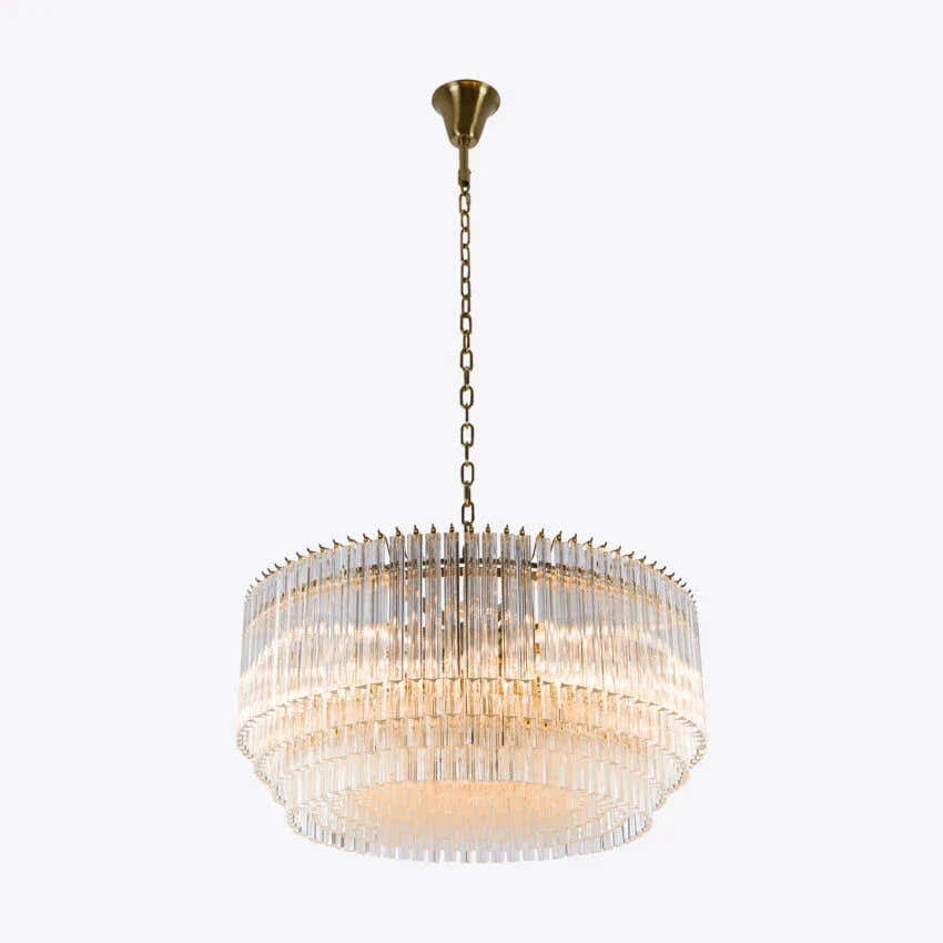 Amaro Drum Chandelier 29.53"