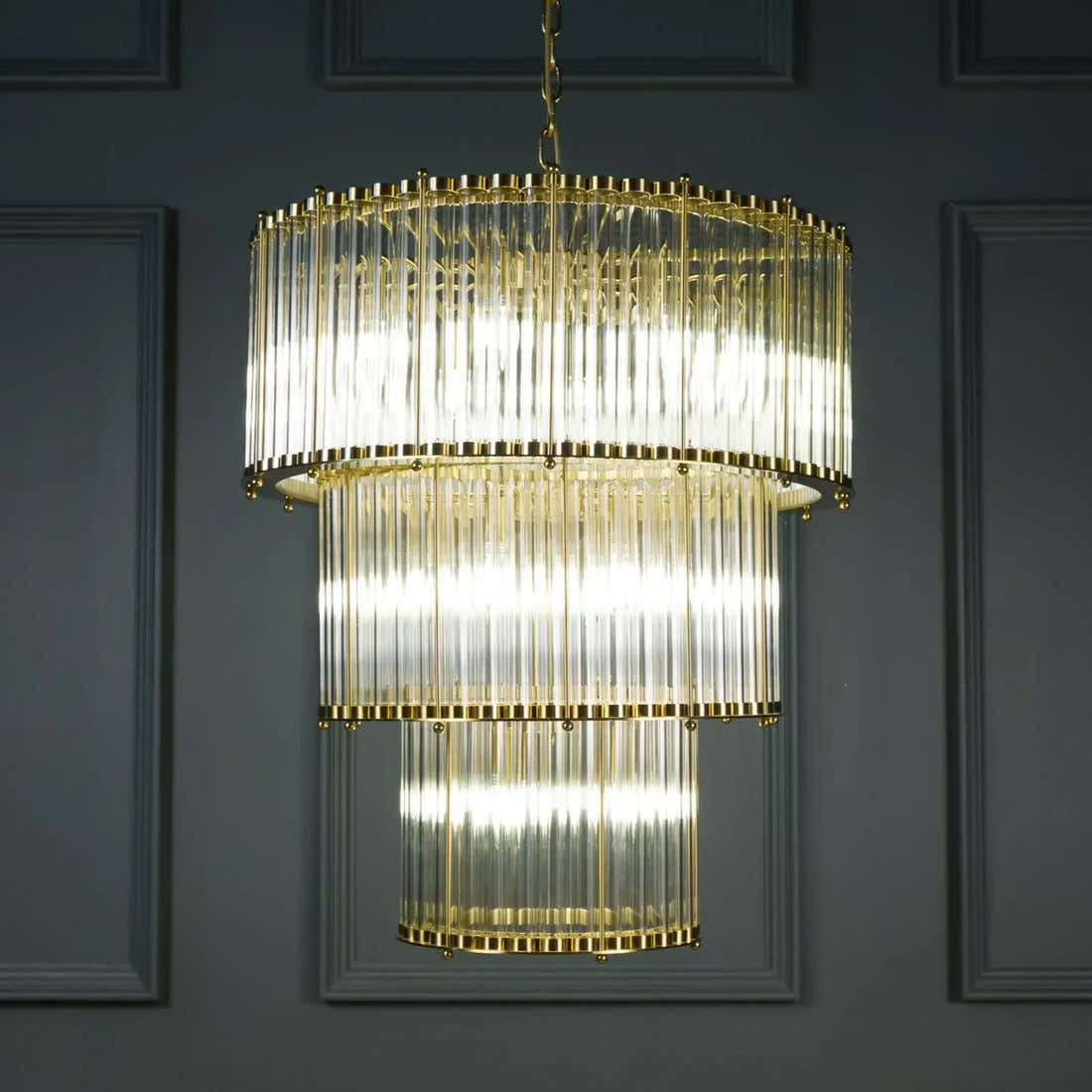 The Triple Monza Chandelier
