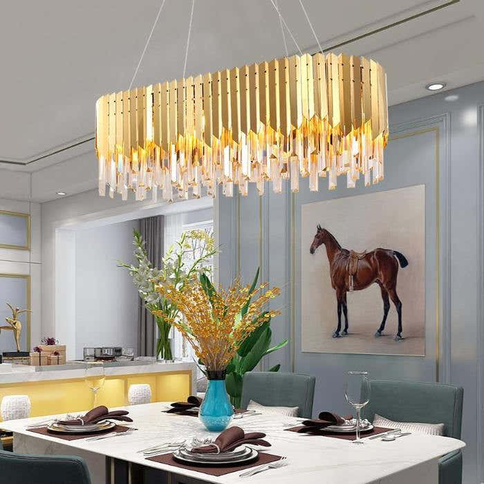 April Crystal Dining Room Chandelier
