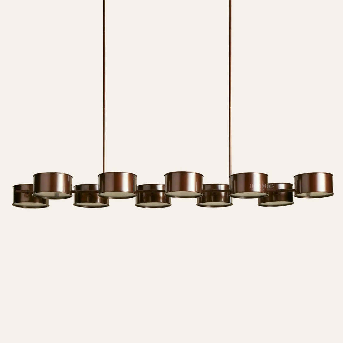 Daphne Metal Linear Chandelier 62" 72"