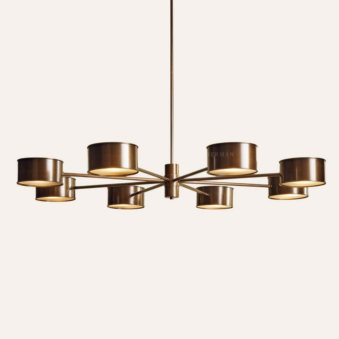 Daphne Metal Round Chandelier 48" 60"