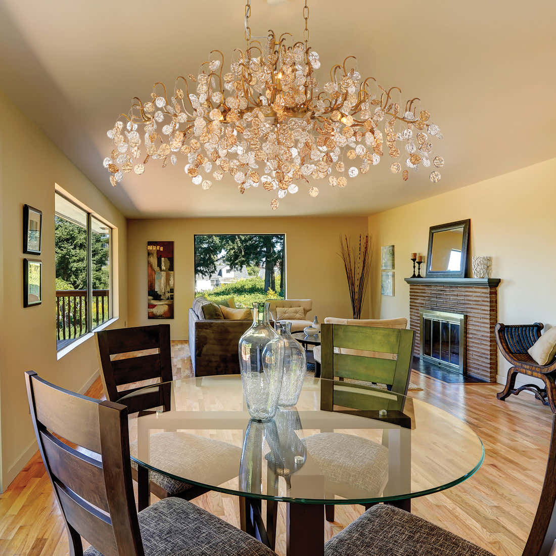 Campobasso Chandelier 10 Light 45"