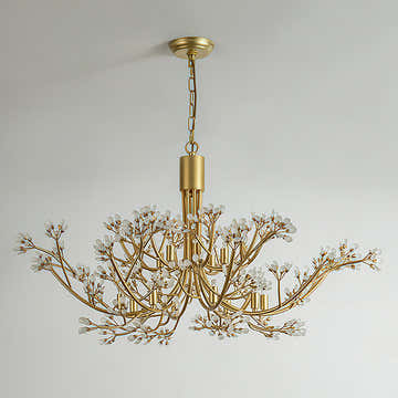 Anais Crystal Branch Chandelier