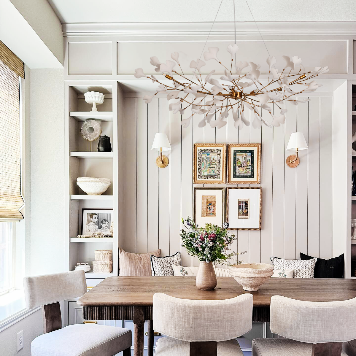 Ginkgo Chandelier Style B