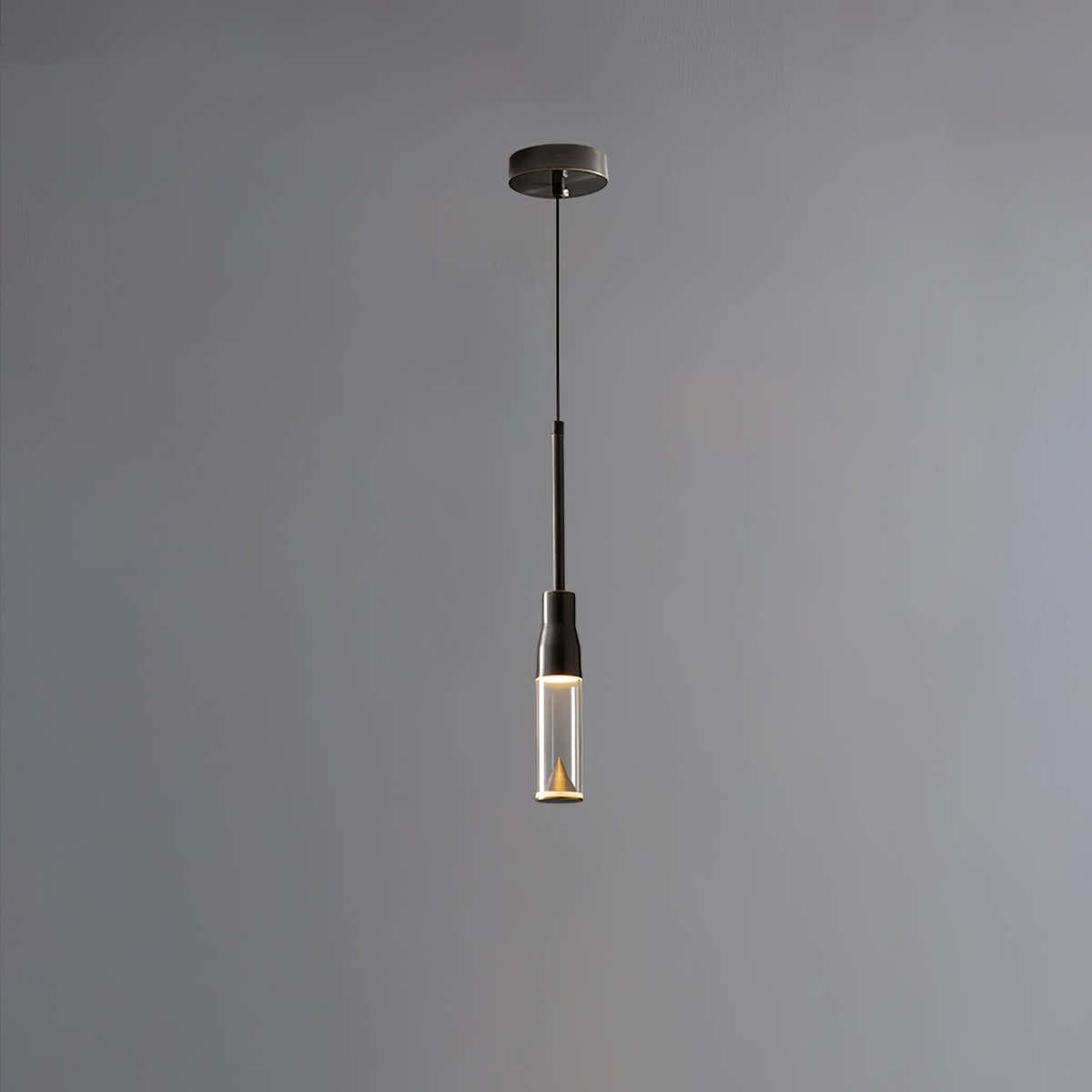 Acrylic Hat Plate Pendant Light