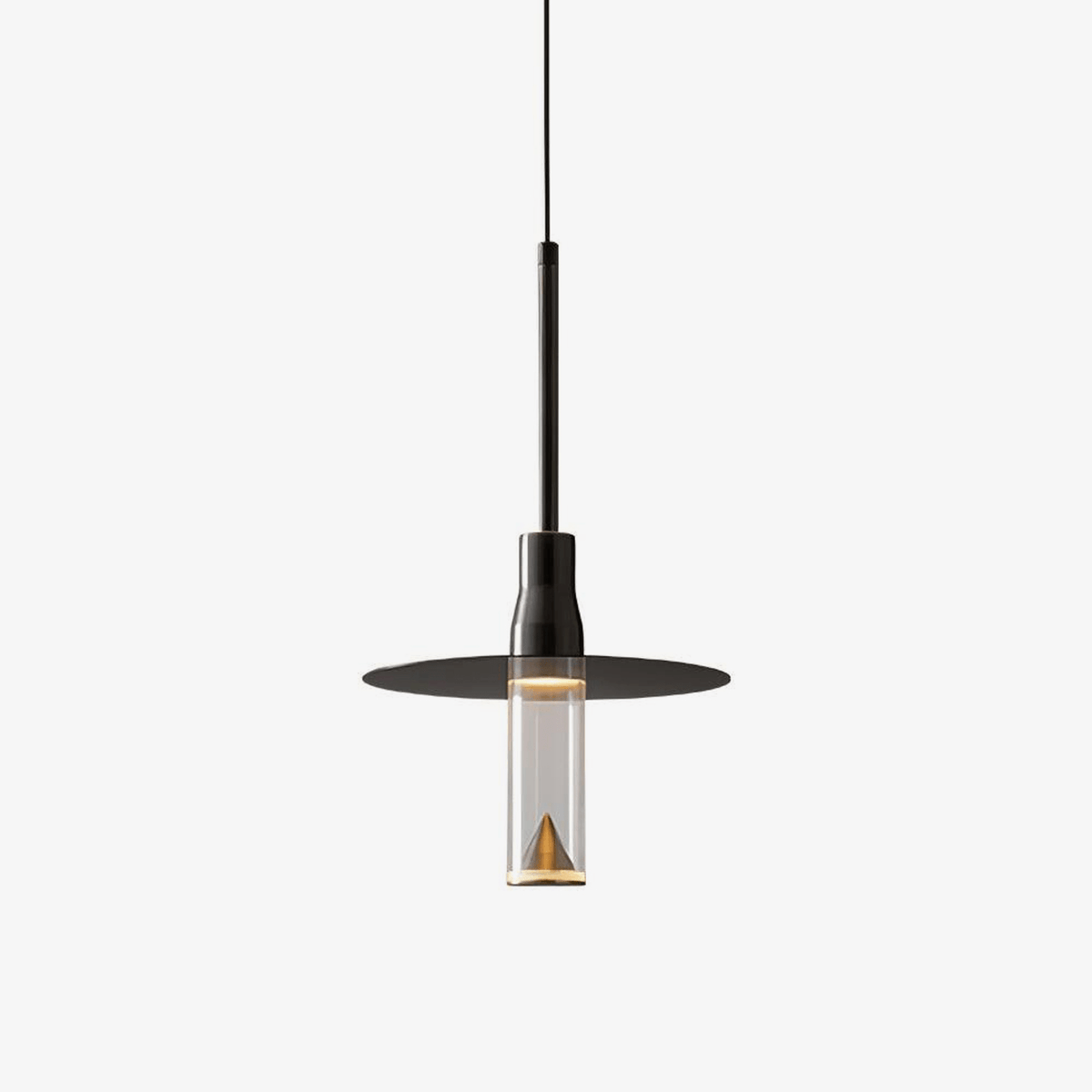 Acrylic Hat Plate Pendant Light - Vakkerlight