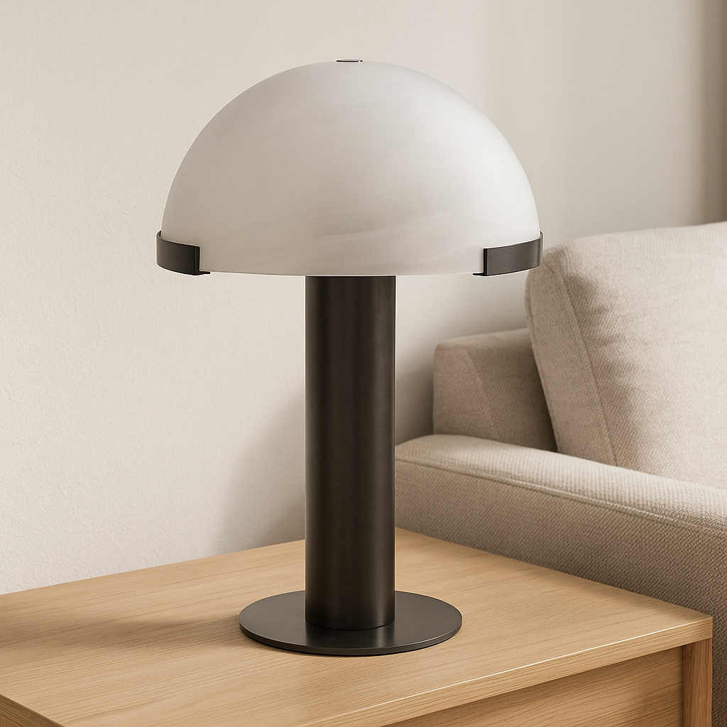 Elegance Alabaster Table Lamp generated lifestyle scene