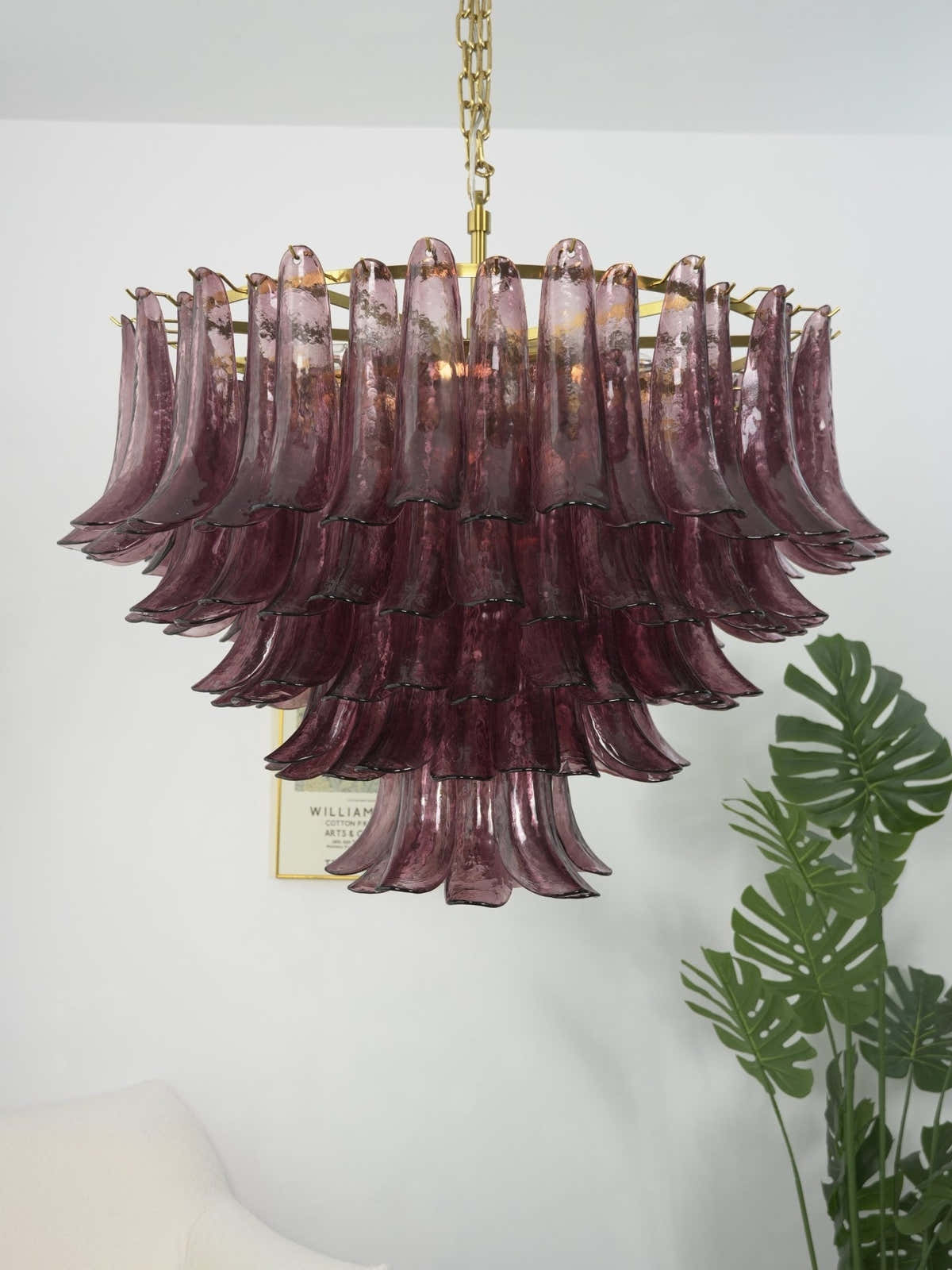 Amethyst Bloom Chandelier - Vakkerlight