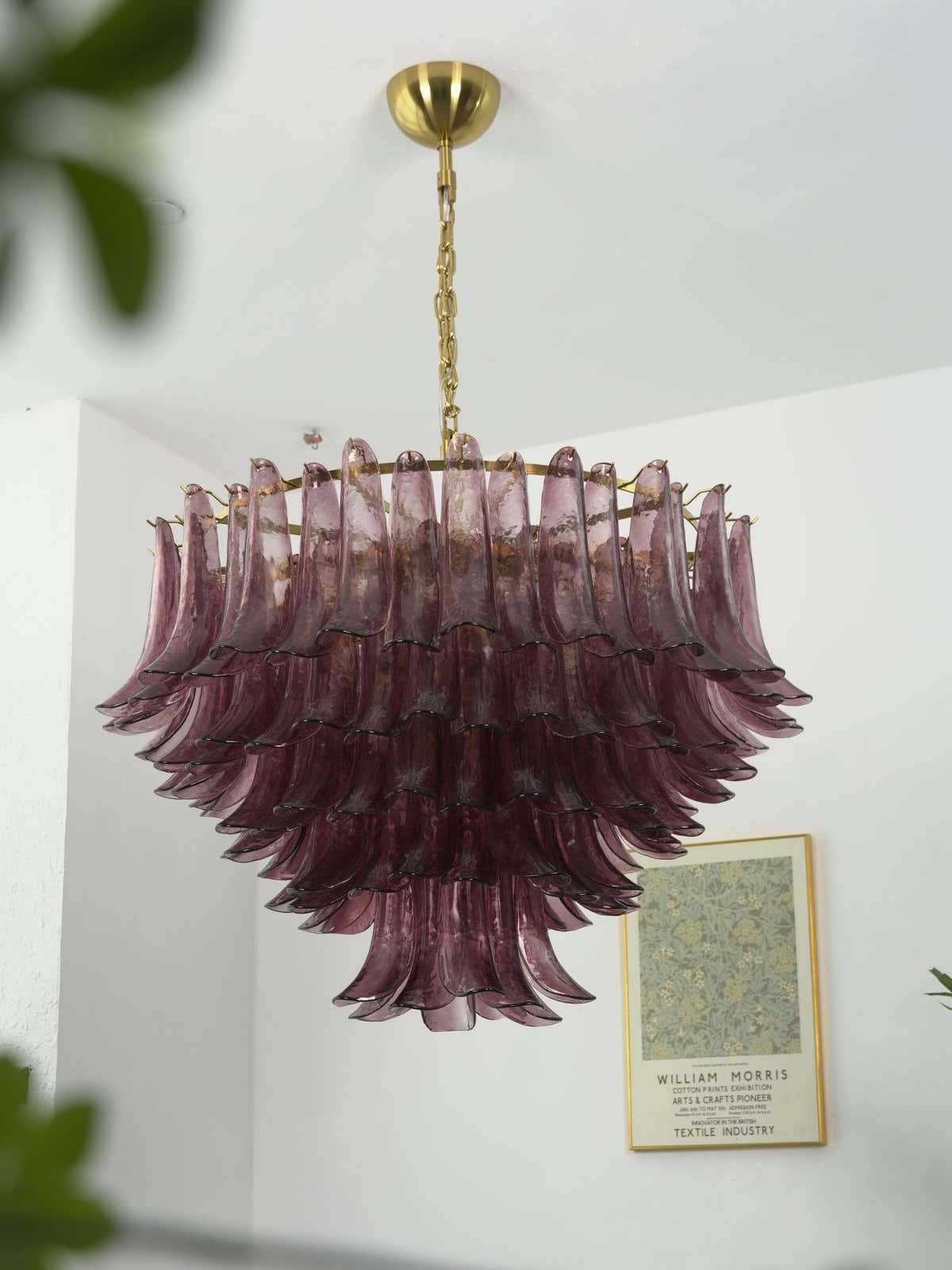 Amethyst Bloom Chandelier - Vakkerlight