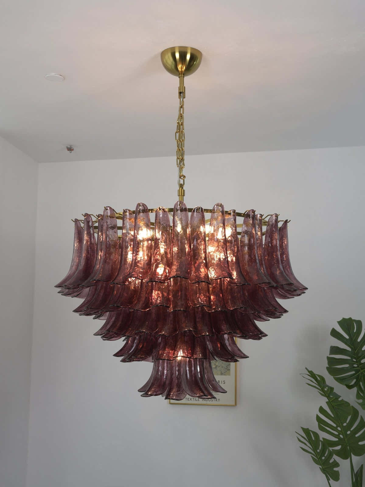 Amethyst Bloom Chandelier - Vakkerlight