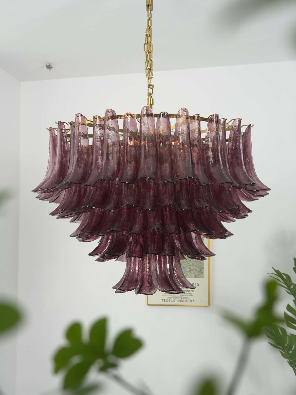 Amethyst Bloom Chandelier - Vakkerlight