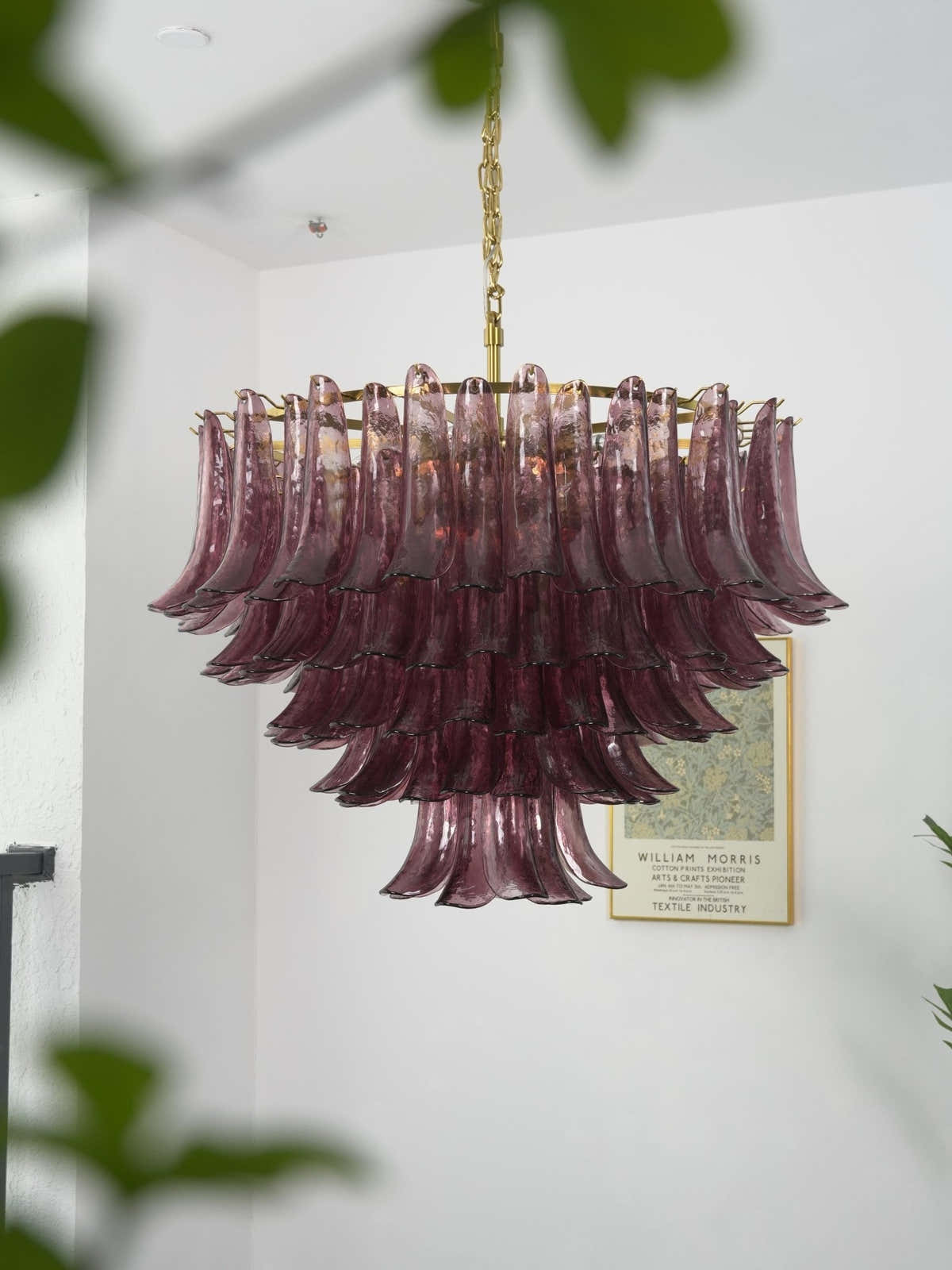 Amethyst Bloom Chandelier - Vakkerlight