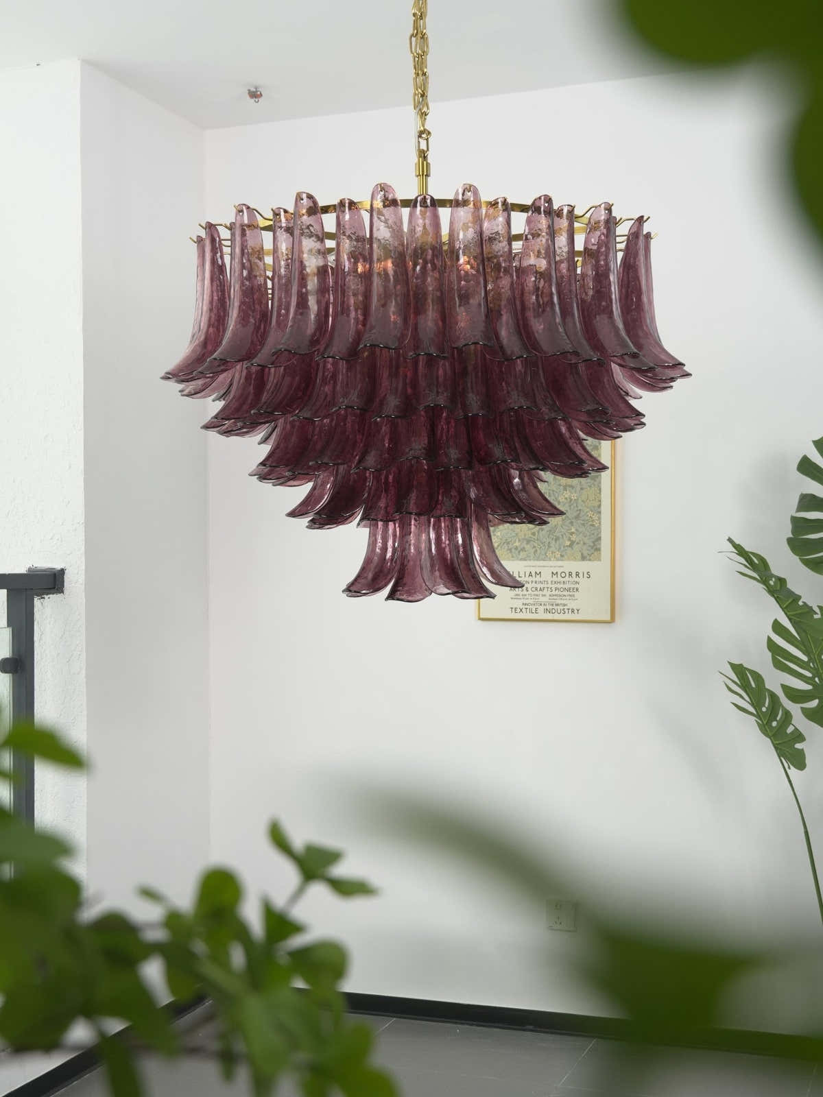 Amethyst Bloom Chandelier - Vakkerlight