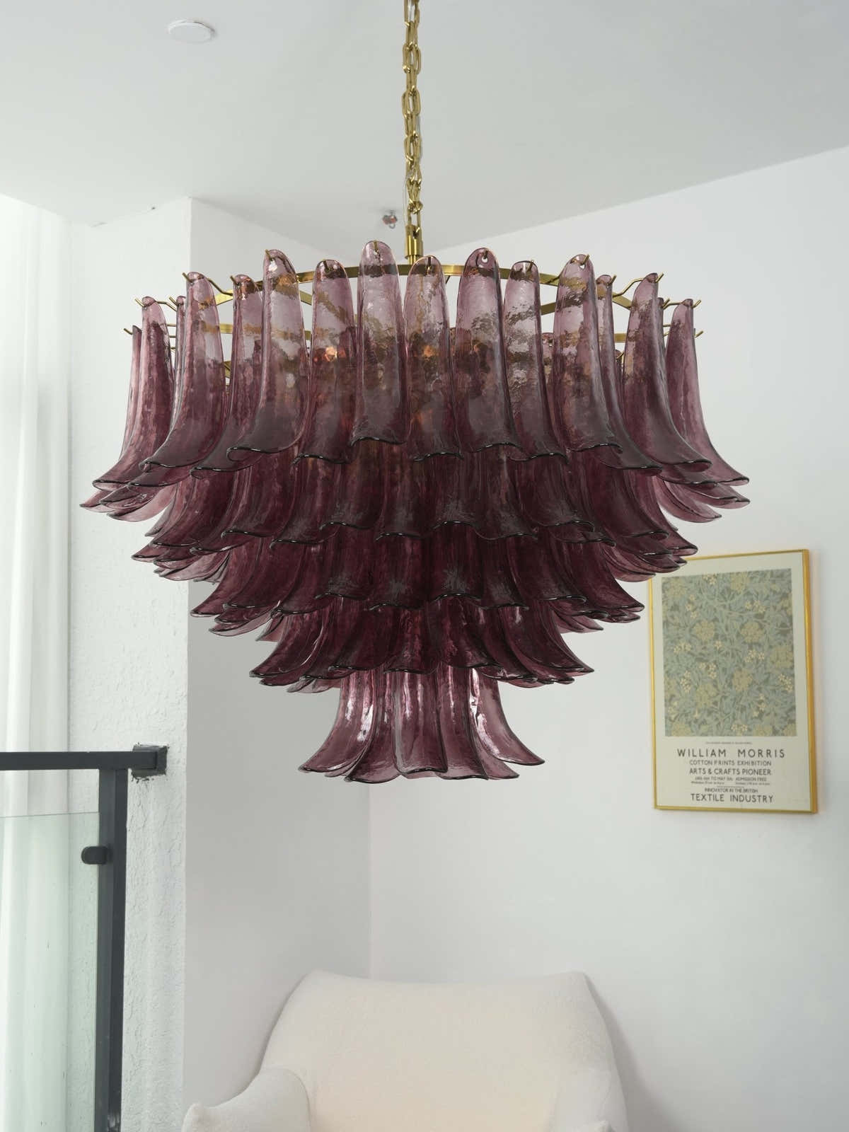 Amethyst Bloom Chandelier - Vakkerlight