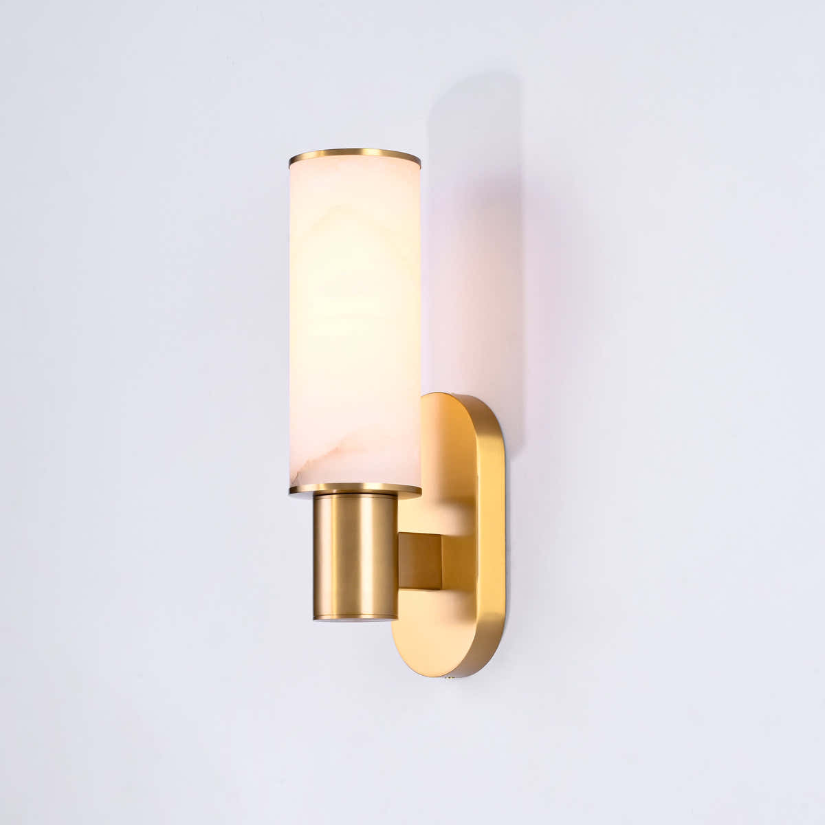 Harrlin Sconce in Alabaster
