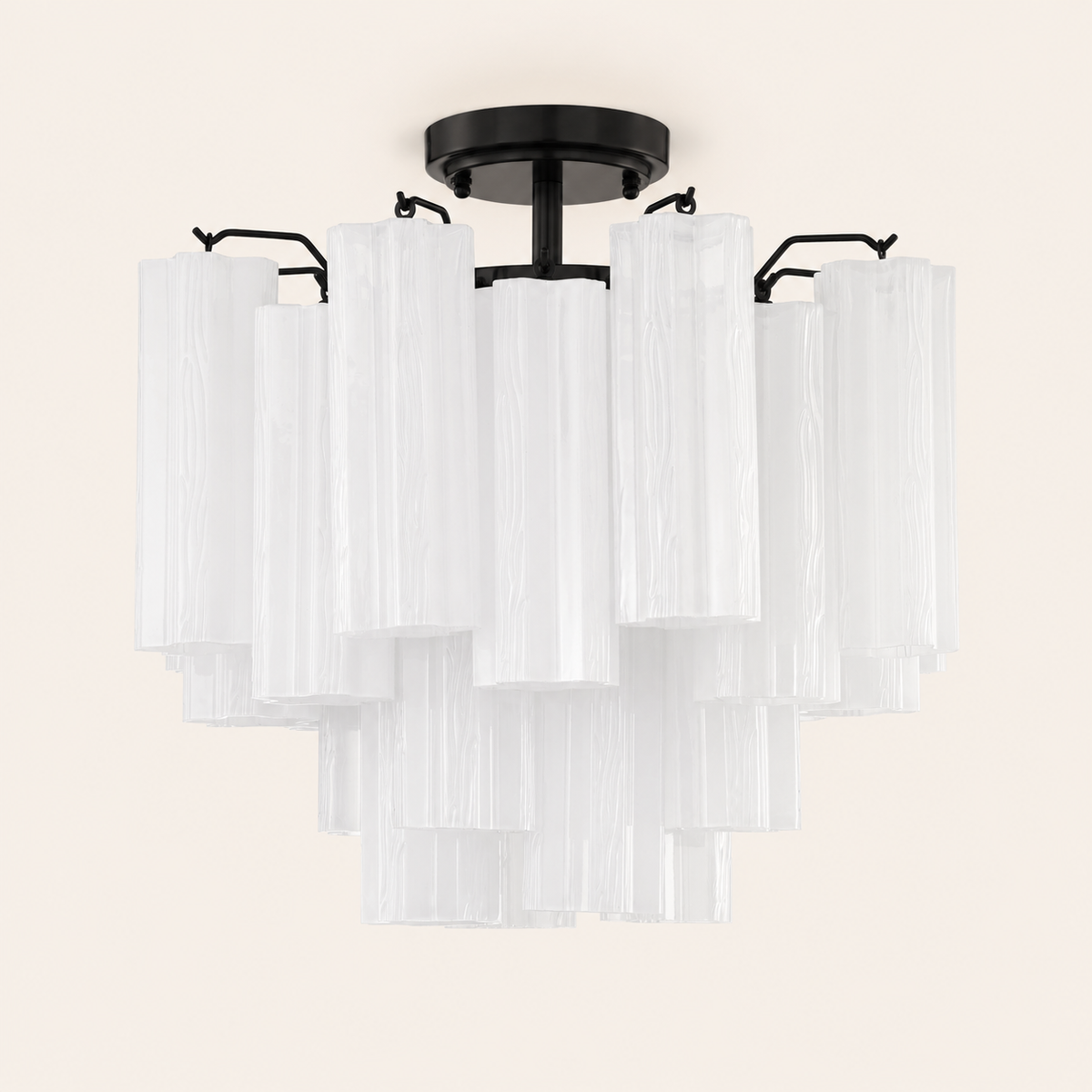 Petalia Murano Glass Semi-Flush Ceiling Mount 17''W