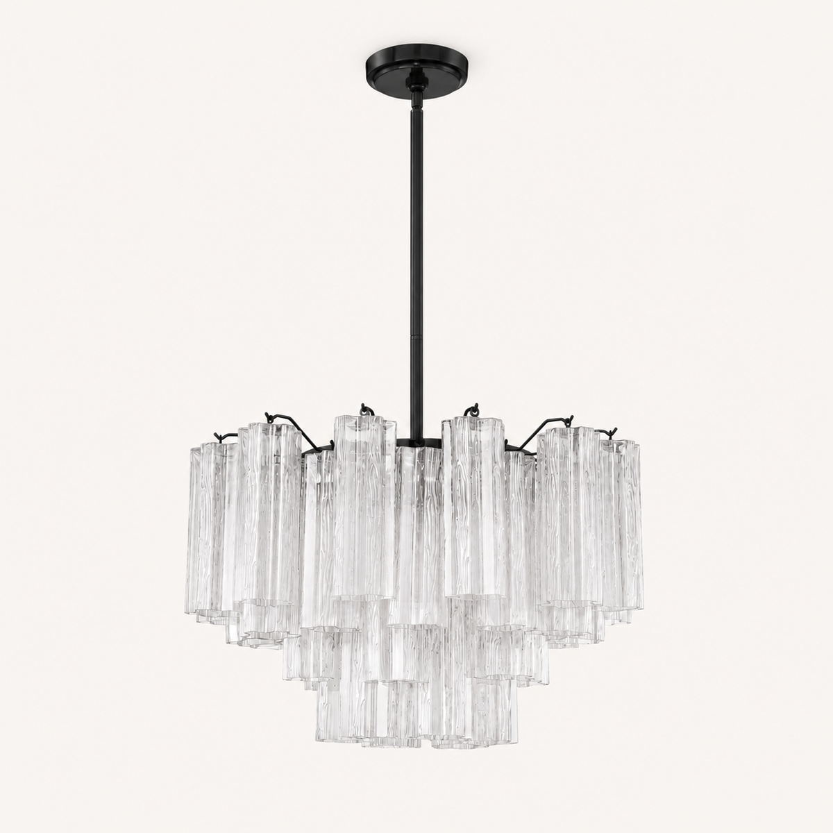 Petalia Murano Glass Chandelier 17.8" 22" 26.8" 32''D