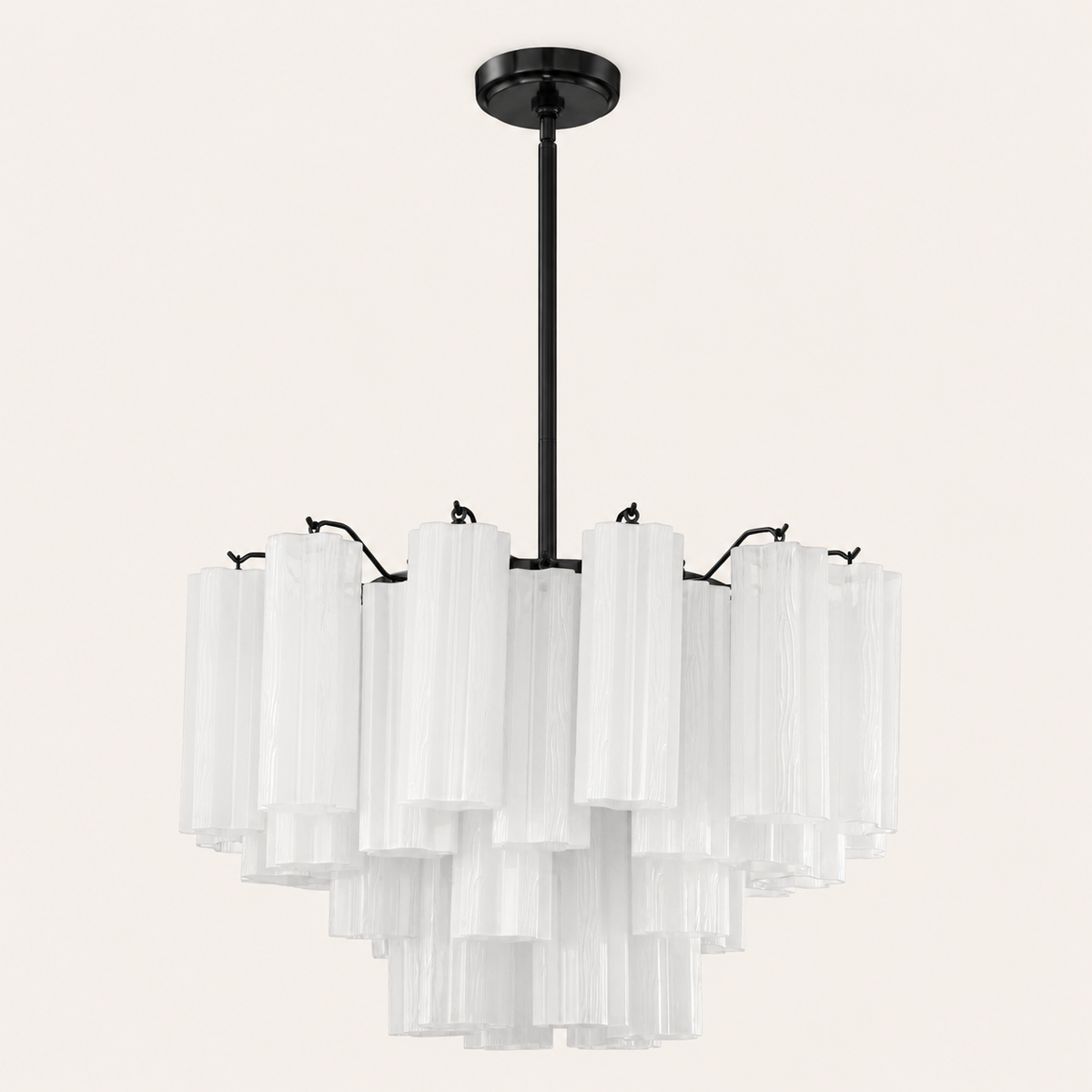 Petalia Murano Glass Chandelier 17.8" 22" 26.8" 32''D