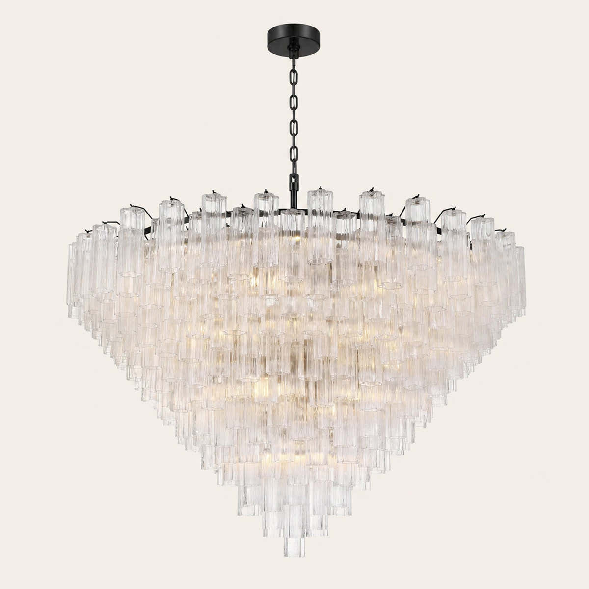 Murano Glass 40 Light Chandelier 62" W