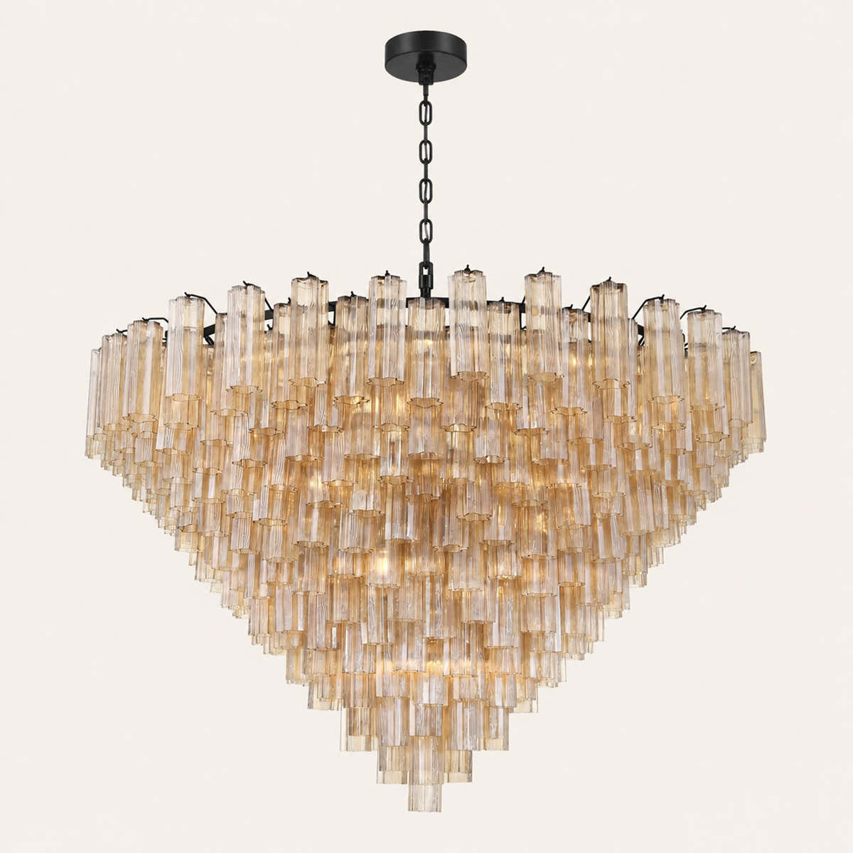 Murano Glass 40 Light Chandelier 62" W