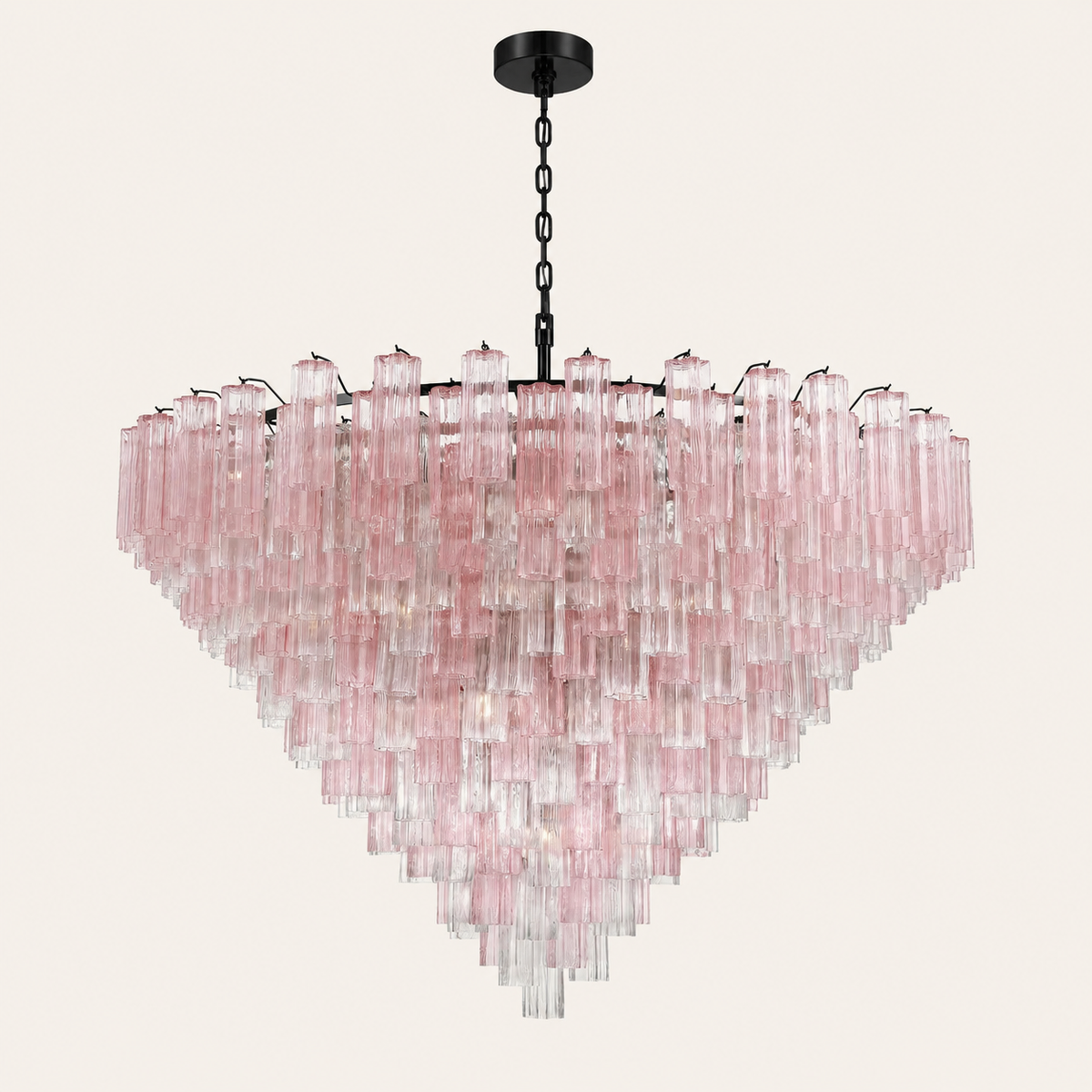 Murano Glass 40 Light Chandelier 62" W