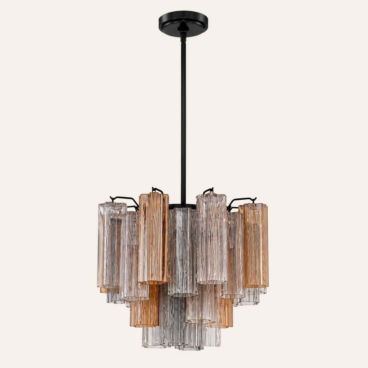 Petalia Murano Glass Chandelier 17.8" 22" 26.8" 32''D