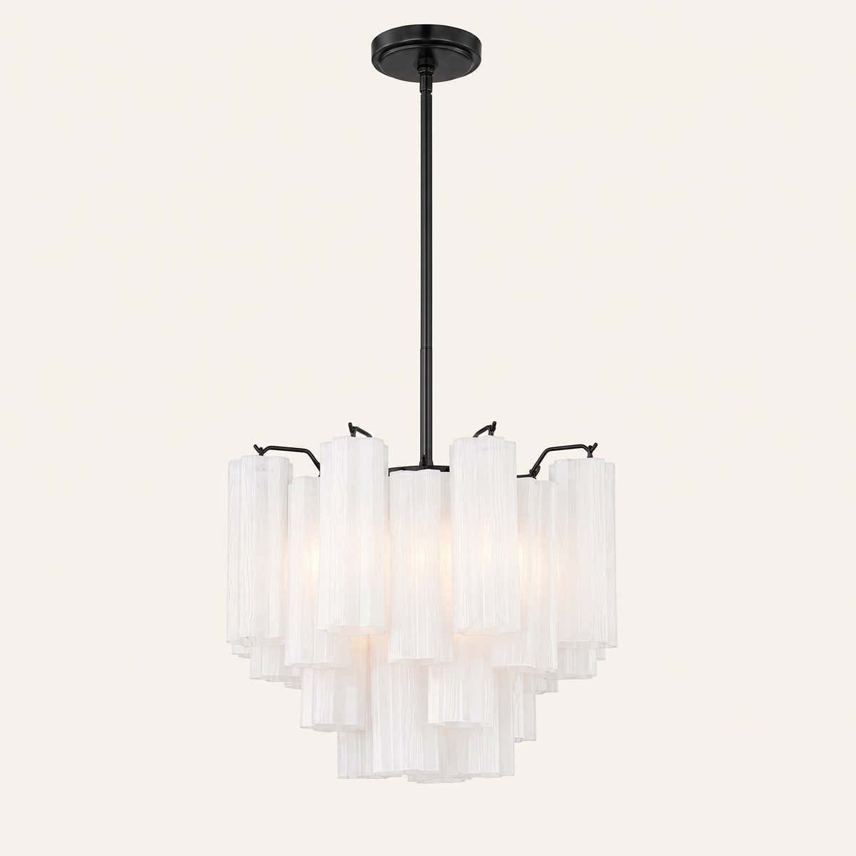 Petalia Murano Glass Chandelier 17.8" 22" 26.8" 32''D