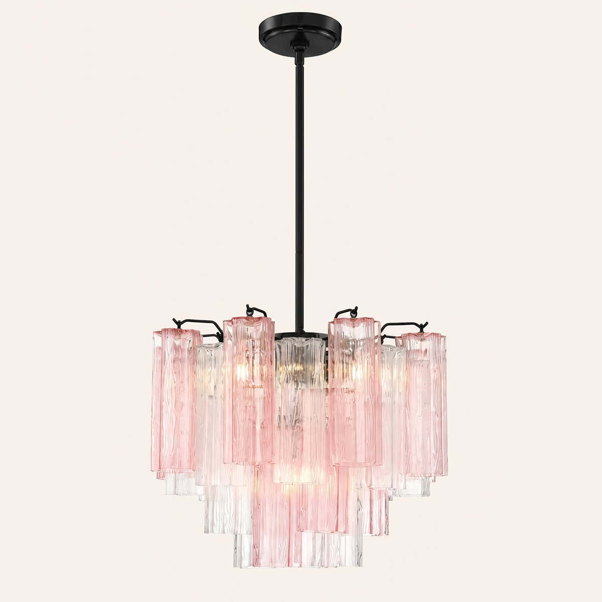 Petalia Murano Glass Chandelier 17.8" 22" 26.8" 32''D
