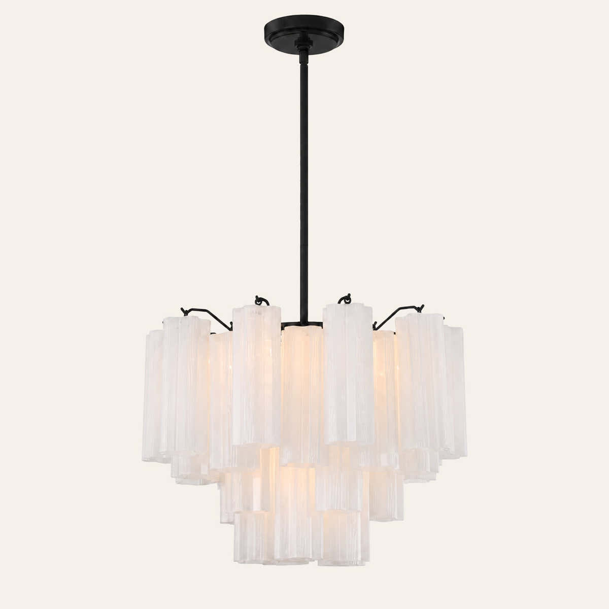 Petalia Murano Glass Chandelier 17.8" 22" 26.8" 32''D