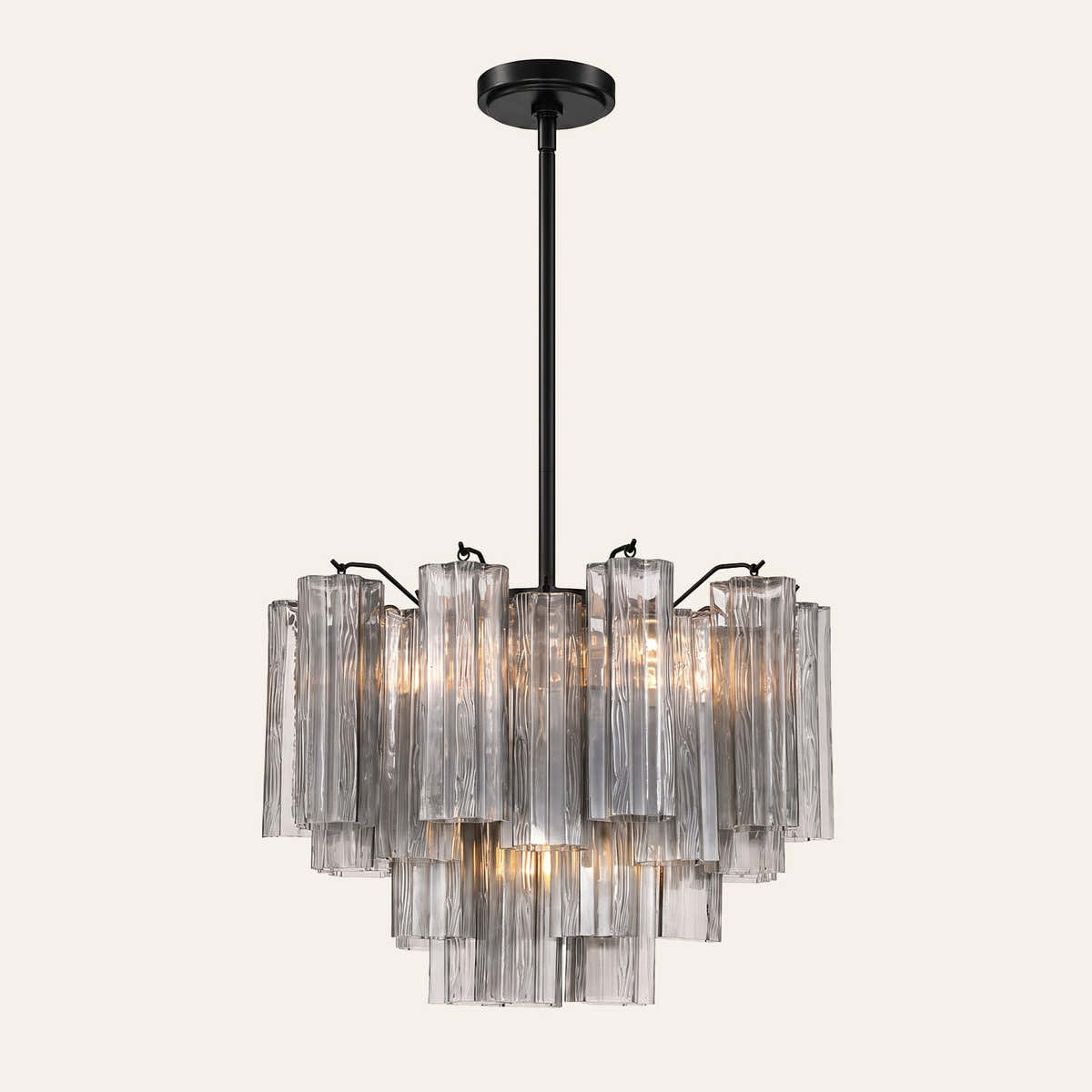 Petalia Murano Glass Chandelier 17.8" 22" 26.8" 32''D
