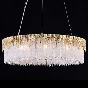 $2500+ Purchase Gift | Luxury Round Chandelier