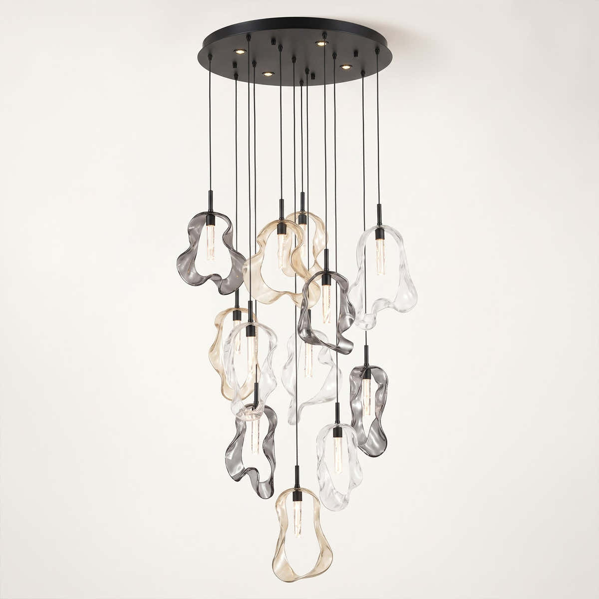 Norah 24" Wide Crystal Chandelier