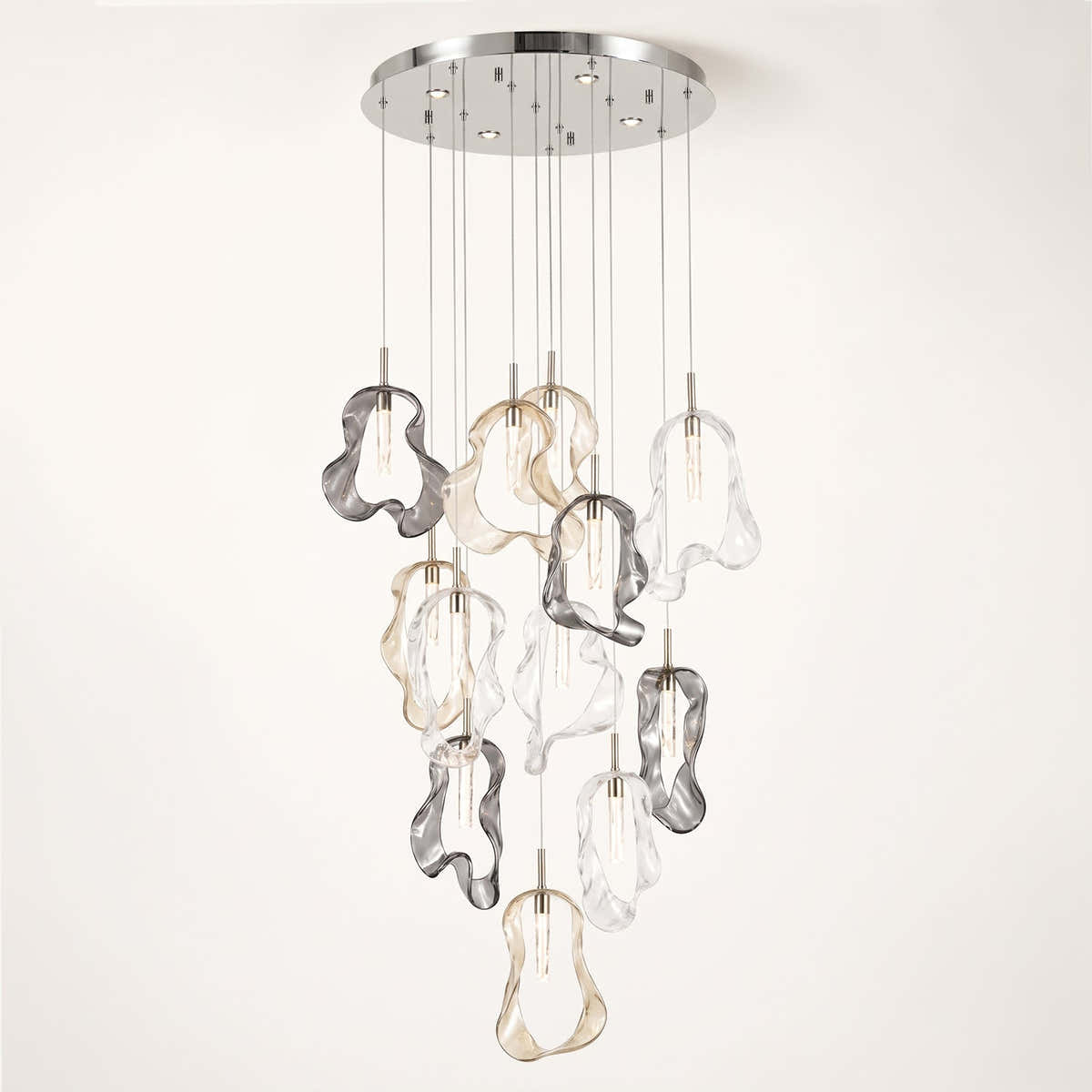Norah 24" Wide Crystal Chandelier
