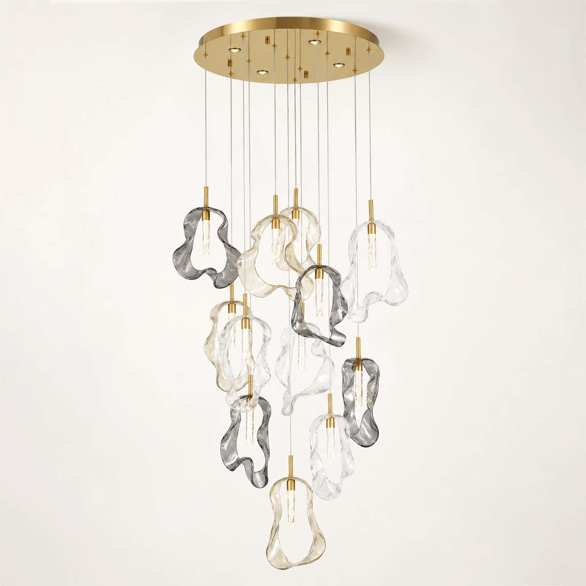 Norah 24" Wide Crystal Chandelier