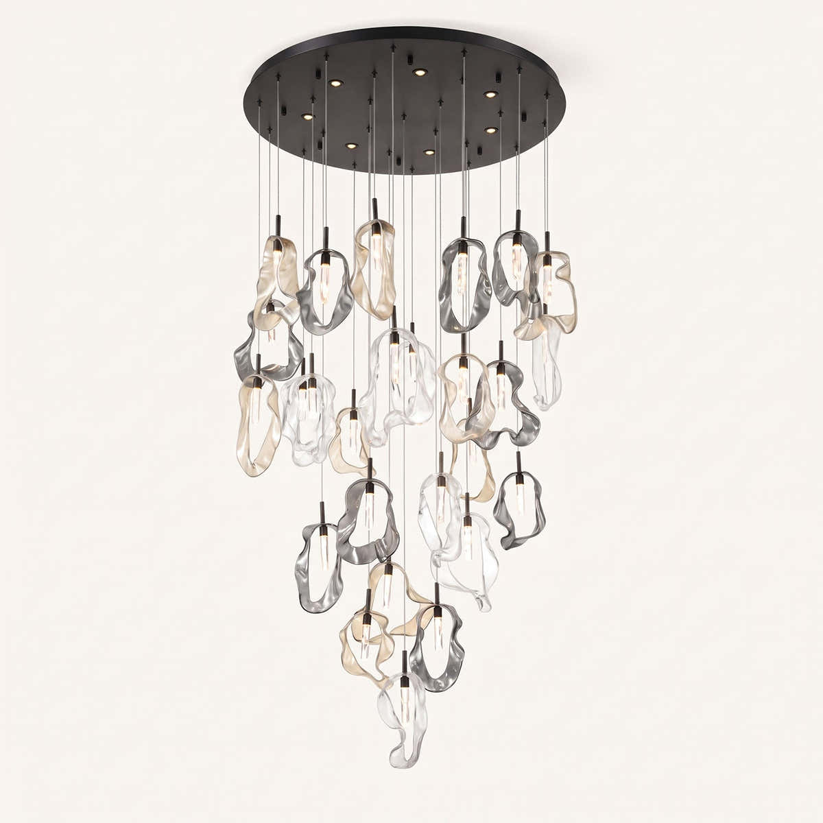 Norah 39" Wide Crystal Chandelier