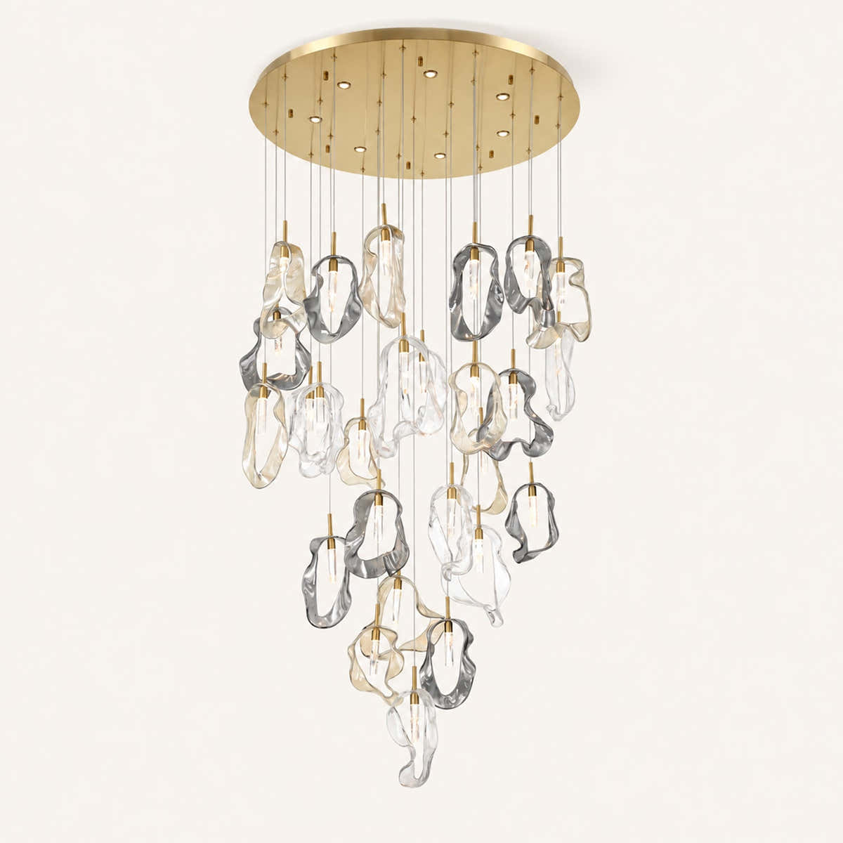 Norah 39" Wide Crystal Chandelier