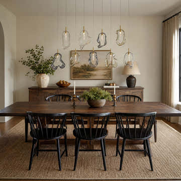 Norah 51" Wide Crystal Linear Chandelier