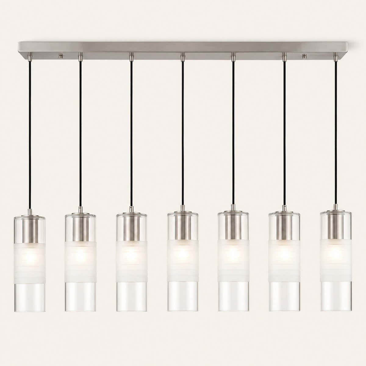 Leton 7 Light 54" Wide Linear Chandelier
