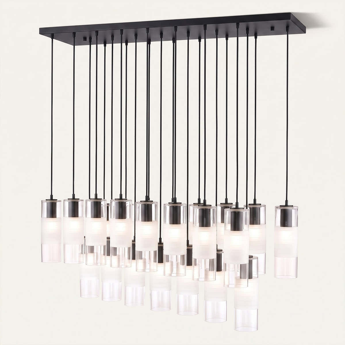 Leton 23 Light 54" Wide Linear Chandelier