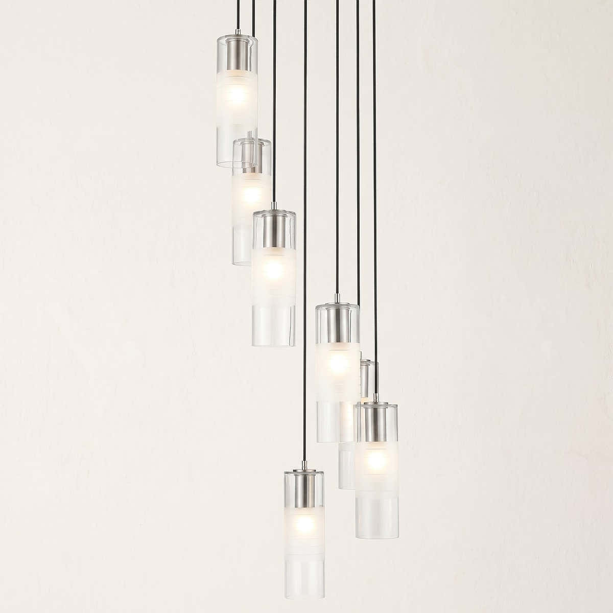 Leton  7 Light 18" Wide Chandelier